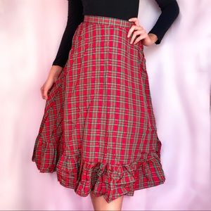 Holiday Ruffle Skirt